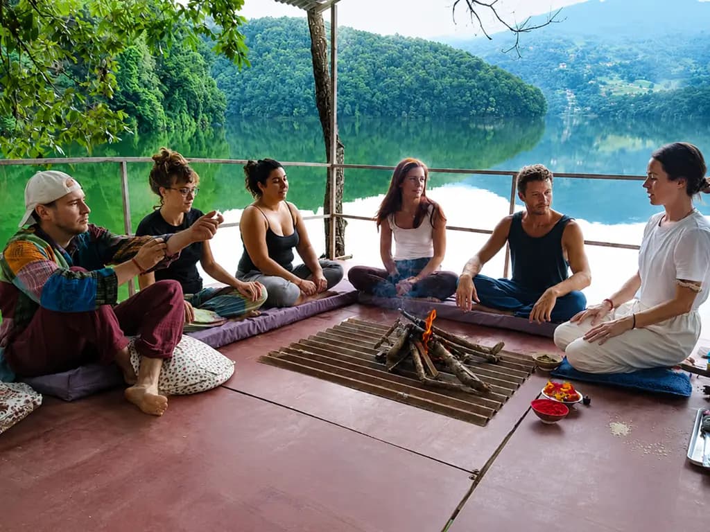 Yoga retreat in Nepal