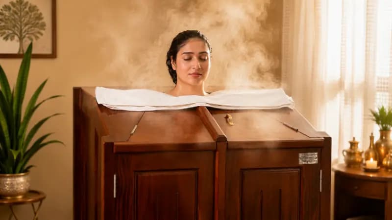 Swedana — Herbal Steam Therapy
