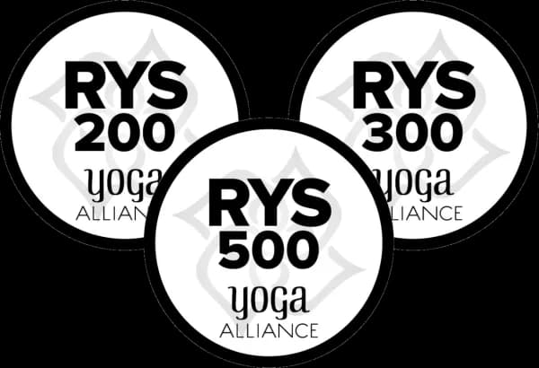RYS 500 Yoga Alliance registered school certificate