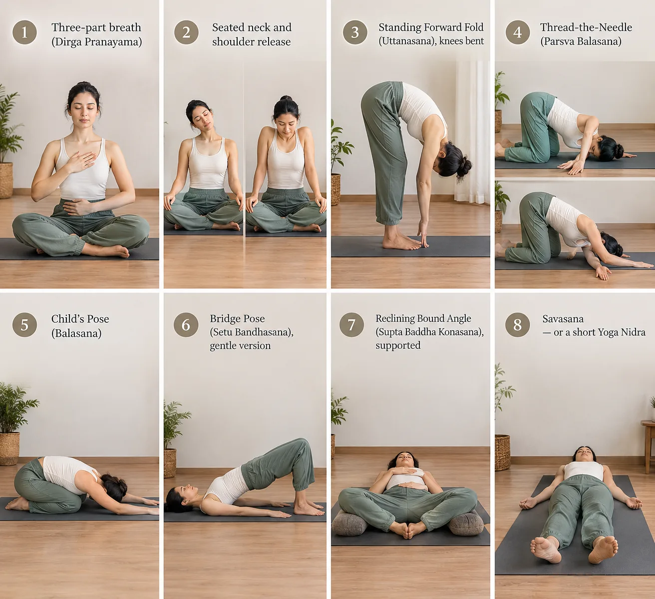Yoga for Stress Relief: 8 Practices and a 10-Minute Daily Routine