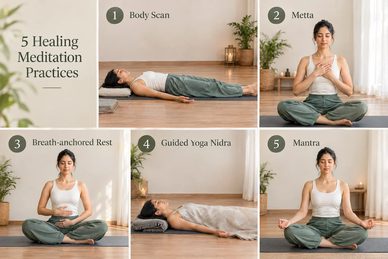 Healing Meditation: 5 Gentle Practices for Emotional Recovery