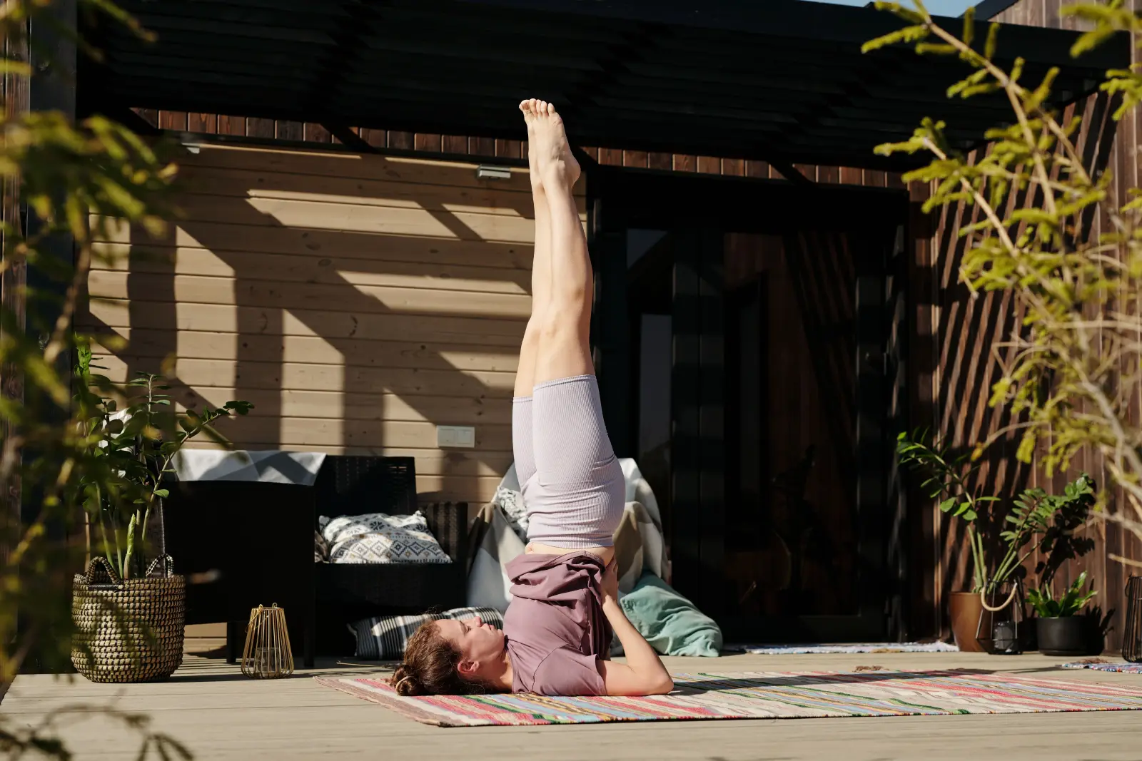 Sarvangasana Benefits: Shoulderstand, Practiced Safely